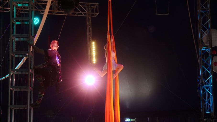 Cirk Hes video vault Glastonbury Arts Commission Interview - Cirque du Ciel NextGen Youth Circus 2022